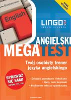 Angielski. Megatest. Nowe wydanie. Autor: Treger Anna. SmakLiter.pl Okładka książki Angielski. Megatest. Nowe wydanie