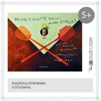 Bajka o starej babci i molu Zbyszku. Autor: Prześluga Malina. SmakLiter.pl Okładka książki Bajka o starej babci i molu Zbyszku