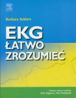EKG łatwo zrozumieć. Autor: Aehlert Barbara. SmakLiter.pl Okładka książki EKG łatwo zrozumieć