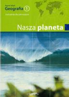 Geografia 1 Ćwiczenia Nasza planeta. Autor: Wład Paweł. SmakLiter.pl Okładka książki Geografia 1 Ćwiczenia Nasza planeta
