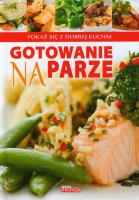 Gotowanie na parze. Autor: Mirek Drewniak. SmakLiter.pl Okładka książki Gotowanie na parze