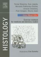 Histology. Autor: Wysocka Teresa, Jagoda Ewa, Podhorska-Okołów Marzena, Ciesielska Urszula, Dzięgiel Piotr, Zabel Maciej. SmakLiter.pl Okładka książki Histology