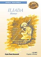 Iliada CD - Audiobook. Autor: Homer. SmakLiter.pl Okładka książki Iliada CD - Audiobook