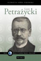 Leon Petrażycki. Autor: Elżbieta Sowa-Sikorska. SmakLiter.pl Okładka książki Leon Petrażycki