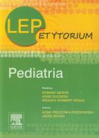 LEPetytorium Pediatria. Autor: Pieczonka-Ruszkowska Ilona, Zeckei Jacek. SmakLiter.pl Okładka książki LEPetytorium Pediatria