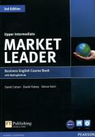 Market Leader 3Ed Uppr-Intermed SB +DVD +MyEng. Autor: Cotton David, Falvey David, Kent Simon. SmakLiter.pl Okładka książki Market Leader 3Ed Uppr-Intermed SB +DVD +MyEng