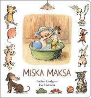 Miska Maksa. Autor: Lindgren Barbro. SmakLiter.pl Okładka książki Miska Maksa
