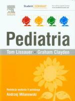 Pediatria. Autor: Lissauer Tom, Clayden Graham. SmakLiter.pl Okładka książki Pediatria