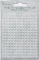 Okładka książki PERLY SAMOPRZYLEPNE 3 MM 195 SZT OFF WHITE BPZ