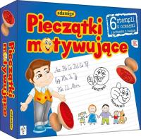 Pieczątki motywujące. Wydawca: Adamigo. SmakLiter.pl Opakowanie Pieczątki motywujące