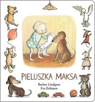 Pieluszka Maksa. Autor: Lindgren Barbro. SmakLiter.pl Okładka książki Pieluszka Maksa