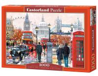 Puzzle 1000 London Collage CASTOR. Wydawca: Castorland. SmakLiter.pl Opakowanie Puzzle 1000 London Collage CASTOR