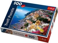 Puzzle 500 Positano, Wybrzeże Amalfickie,Wł. TREFL. Autor: 37145. SmakLiter.pl Okładka książki Puzzle 500 Positano, Wybrzeże Amalfickie,Wł. TREFL