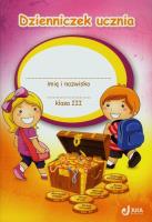 Skarby Dzienniczek ucznia kl.3. Autor: J230250, Aneta Jegier (red.). SmakLiter.pl Okładka książki Skarby Dzienniczek ucznia kl.3