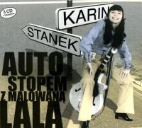 Autostopem z malowaną lalą 3CD. Autor: Karin Stanek. SmakLiter.pl Okładka książki Autostopem z malowaną lalą 3CD