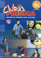 Okładka książki Club Prisma A1 Libro del alumno EDI-NUMEN