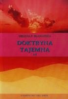Doktryna tajemna Tom 1-2. Autor: Helena P. Bławatska. SmakLiter.pl Okładka książki Doktryna tajemna Tom 1-2