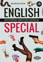 English Special. Repetytorium tem-lek + mp3 WAGROS. Autor: Cieślak Małgorzata. SmakLiter.pl Okładka książki English Special. Repetytorium tem-lek + mp3 WAGROS