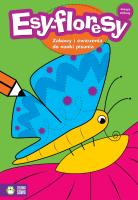 Esy floresy Zeszyt zielony. Autor: Elżbieta Pietruczuk-Bogucka. SmakLiter.pl Okładka książki Esy floresy Zeszyt zielony