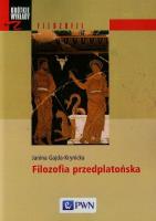 Filozofia przedplatońska. Autor: Gajda-Krynicka Janina. SmakLiter.pl Okładka książki Filozofia przedplatońska