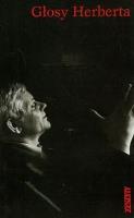 Głosy Herberta. Autor: Toruńczyk Barbara. SmakLiter.pl Okładka książki Głosy Herberta