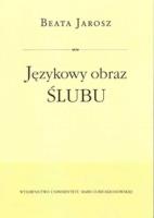 Okładka książki Językowy obraz ślubu