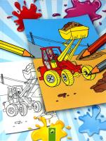 Okładka książki Kolorowanka Budowa