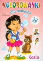 Kolorowanka dla malucha Kasia PASJA. Autor:   Praca zbiorowa. SmakLiter.pl Okładka książki Kolorowanka dla malucha Kasia PASJA