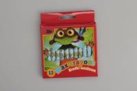 Opakowanie Kredki woskowe 12 kolorów Rexus