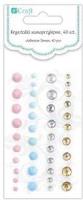 Okładka książki KRYSZTALKI SAMOPRZYLEPNE 40 SZT SO IN LOVE BPZ-DP CRAFT