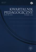 Opakowanie Kwartalnik pedagogiczny 3/2014