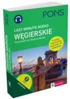 Last Minute audio. Węgierskie rozmówk PONS. Autor: Degen-Polgar Agnes, Nemeth Michał. SmakLiter.pl Okładka książki Last Minute audio. Węgierskie rozmówk PONS