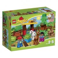 Lego Duplo Leśne zwierzęta. Autor: Duplo. SmakLiter.pl Okładka książki Lego Duplo Leśne zwierzęta