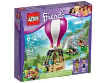 Lego Friends Balon w Heartlake. Autor: JEROEN VAN VEEN AND FRIENDS. SmakLiter.pl Okładka książki Lego Friends Balon w Heartlake