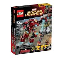 Lego Super Hero Hulk Buster atakuje. Autor: Super Heroes. SmakLiter.pl Okładka książki Lego Super Hero Hulk Buster atakuje
