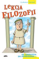 Lekcja filozofii. Autor: Henel Łukasz. SmakLiter.pl Okładka książki Lekcja filozofii