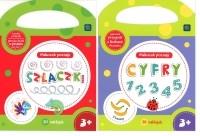 Maluszek poznaje. Kolorowanka z naklejkami MIX. Autor: Ewa Gorzkowska-Parnas. SmakLiter.pl Okładka książki Maluszek poznaje. Kolorowanka z naklejkami MIX