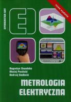 Metrologia elektryczna. Autor: Augustyn Chwaleba, Poniński Maciej, Siedlecki Andrzej. SmakLiter.pl Okładka książki Metrologia elektryczna