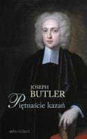 Piętnaście kazań. Autor: Butler Joseph. SmakLiter.pl Okładka książki Piętnaście kazań
