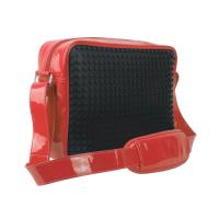 Opakowanie Pixelowa lakierowana torba - czerwona