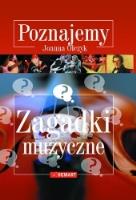 Poznajemy. Zagadki muzyczne DEMART. Autor: Olczyk Joanna. SmakLiter.pl Okładka książki Poznajemy. Zagadki muzyczne DEMART