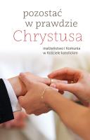 Pozostać w prawdzie Chrystusa.. Autor: Roberto Dodaro (red.). SmakLiter.pl Okładka książki Pozostać w prawdzie Chrystusa.