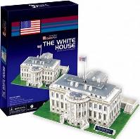 Puzzle 3D The White House. Autor: 306-01036. SmakLiter.pl Okładka książki Puzzle 3D The White House