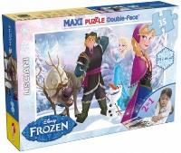 Opakowanie Puzzle dwustronne maxi Frozen 35