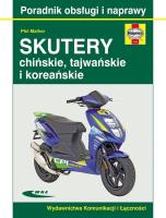 Skutery chińskie, tajwańskie i koreańskie w.2015. Autor: Mather Phil. SmakLiter.pl Okładka książki Skutery chińskie, tajwańskie i koreańskie w.2015