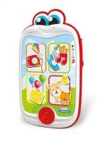Smartfon dziecięcy. Autor: Baby Clementoni. SmakLiter.pl Okładka książki Smartfon dziecięcy
