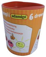 Stemple buźki. Wydawca: Adamigo. SmakLiter.pl Opakowanie Stemple buźki