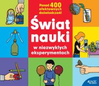 Świat nauki w niezwykłych eksperymentach. Autor: HANS JURGEN PRESS. SmakLiter.pl Okładka książki Świat nauki w niezwykłych eksperymentach