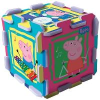 Okładka książki Układanka-puzzlopianka - Świnka Peppa TREFL