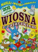 Wiosna z zajączkiem. Autor: Jolanta Czarnecka. SmakLiter.pl Okładka książki Wiosna z zajączkiem